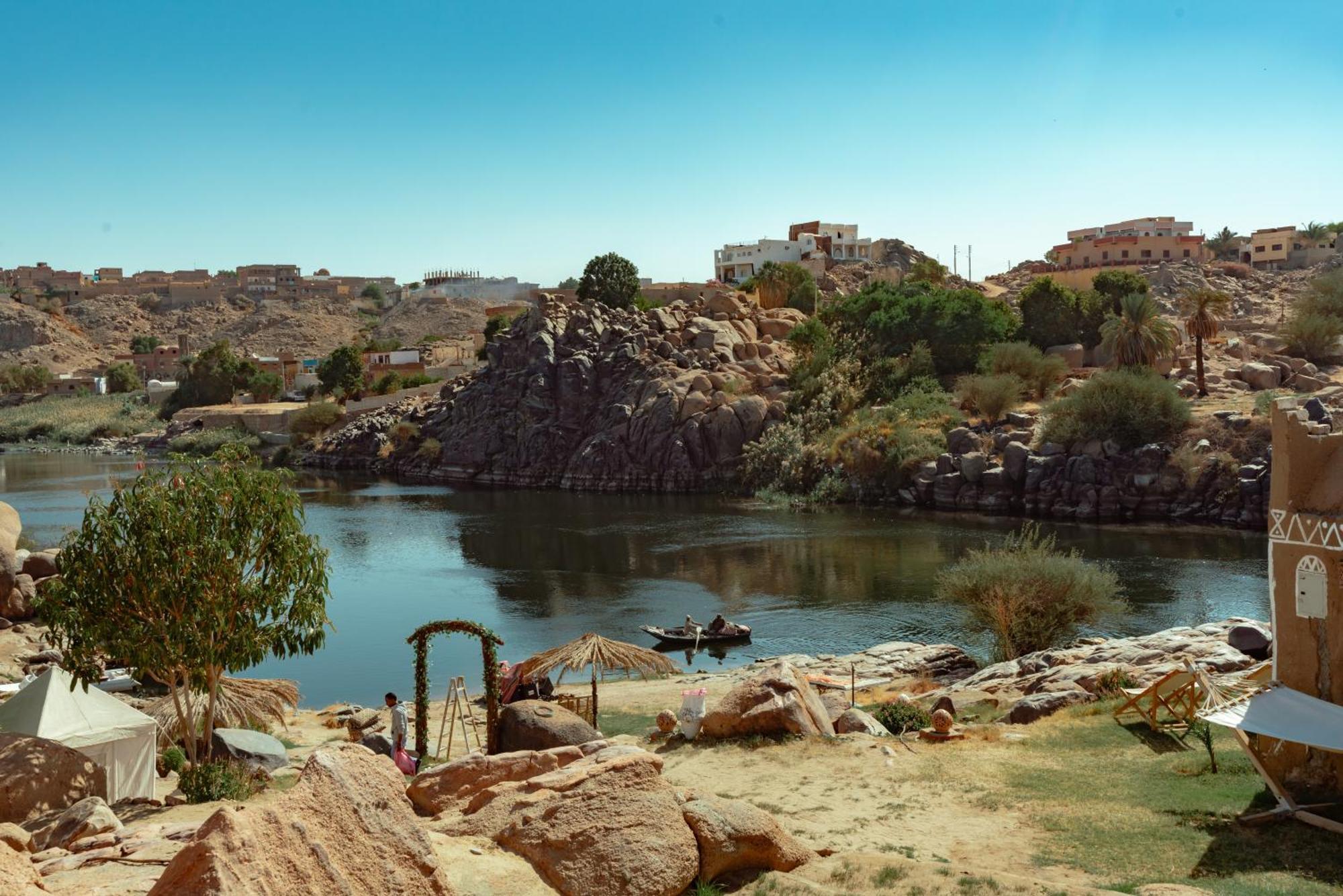 Krouma Camp & Ecolodge Assuan Exterior foto